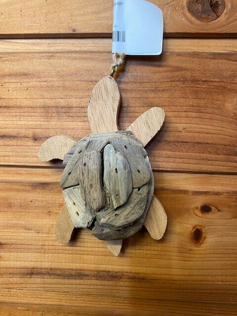Driftwood Turtle Ornament