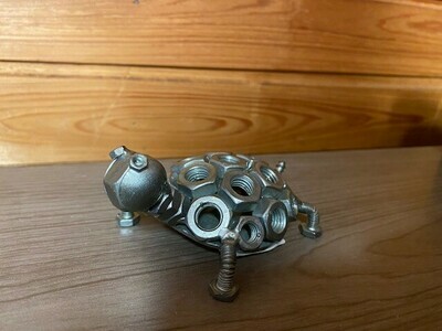 Handcrafted- Metal Turtle