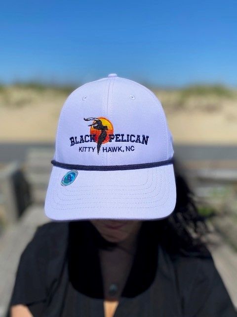 UV Protection/SPF 50 Black Pelican Logo Hat