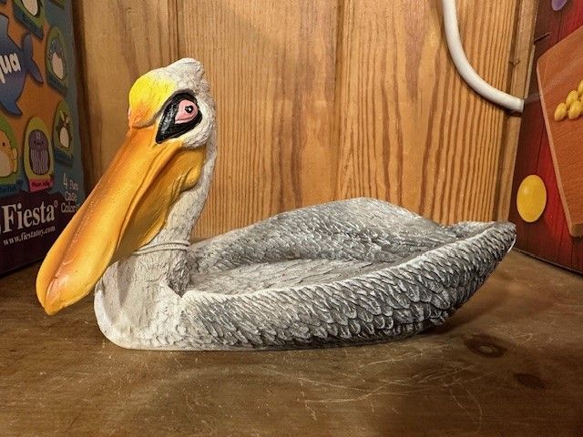 Resting Pelican Jewelry Tray