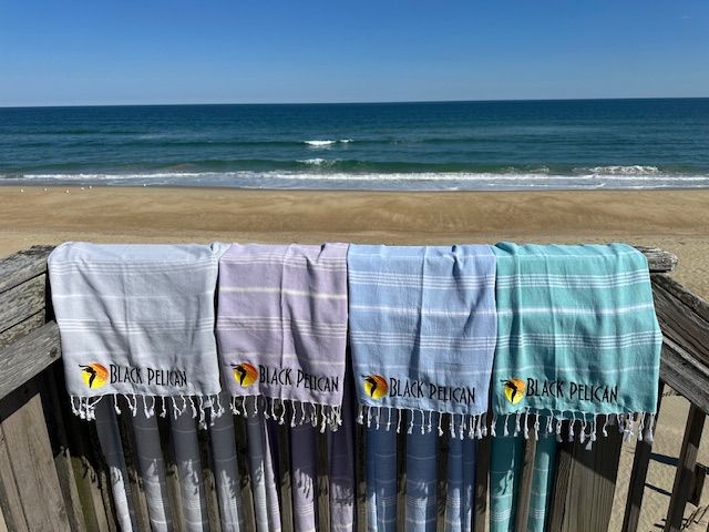 Black Pelican Custom Beach Towel