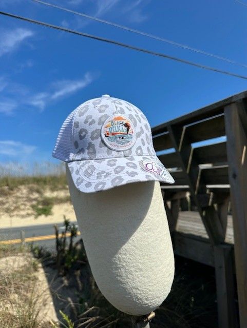 Concealed Ponytail Opening -INFINSNOWLEO/WHT