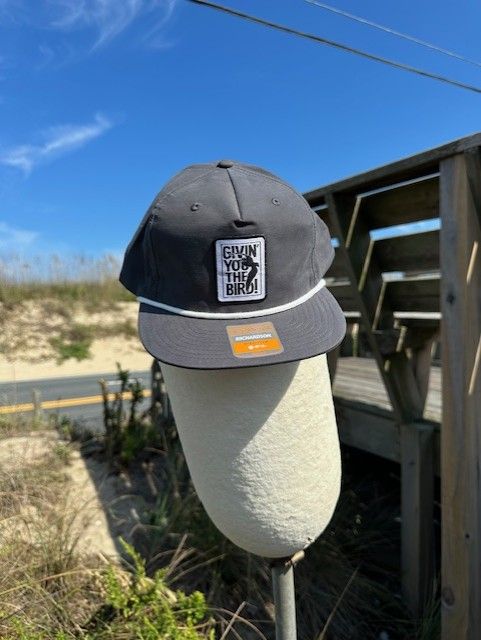 ​Givin' You The Bird- Snap Back- Gray/White