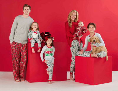 Christmas Tree Family PJ Sets
