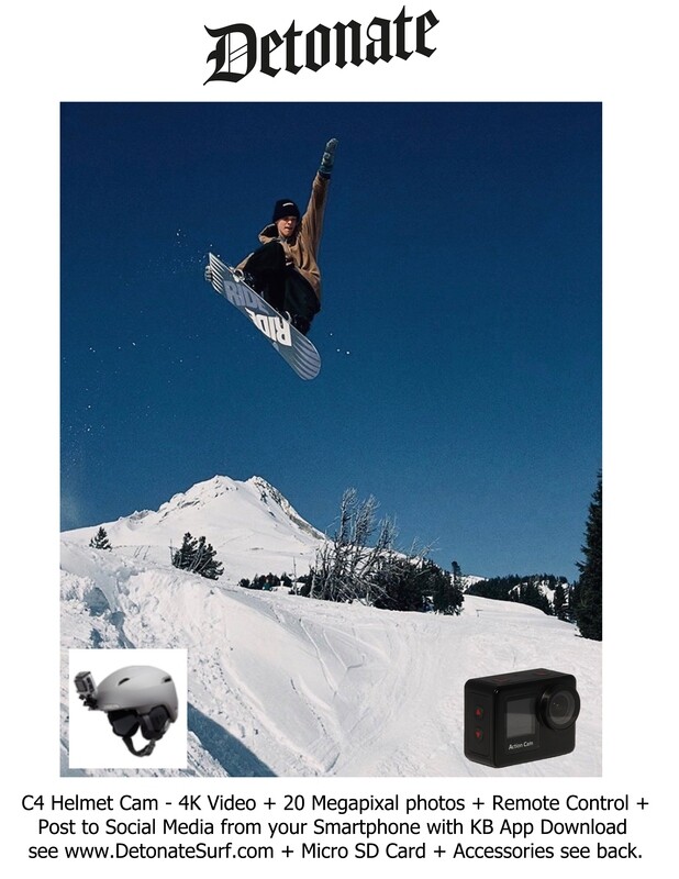 Detonate C4 Waterproof 4K UHD Camera