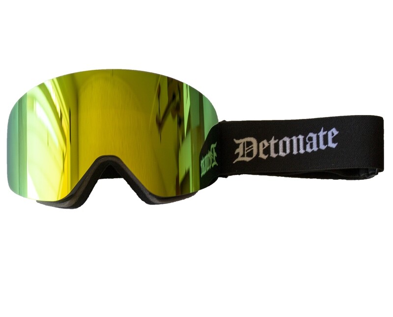 Nordic Black - Gold Ionized Lens + Bonus Lens