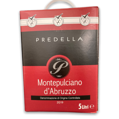 Montepulciano D’abruzzo DOC Predella 5 litri