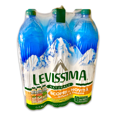 Acqua Levissima 6 bottiglie da 1,5 l