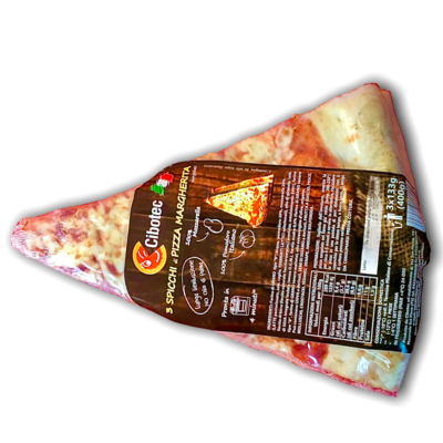 3 Spicchi di Pizza Margherita artigianali surgelati 400gr.