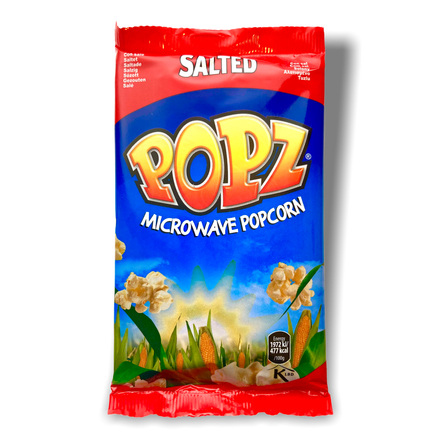 Popcorn salati per Microonde busta da 100gr
