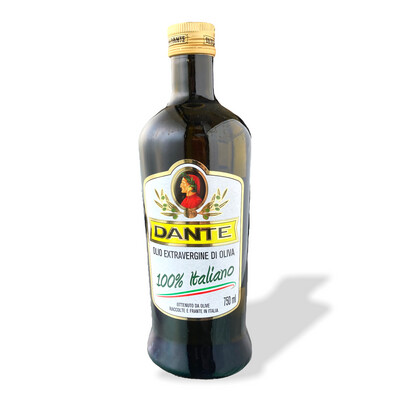 Olio Extra Vergine di oliva “Dante” 100% italiano 750ml