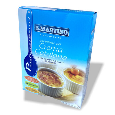 Preparato per Crema Catalana 48 Porzioni in 4 Buste da 12 Porzioni cad. S.MARTINO