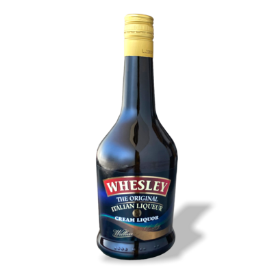 Whesley Crema Liquore al Whisky Italian Liqueur 70ml 17% vol