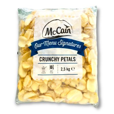 Patatine McCain Crunchy Petals Surgelate 2,5kg.