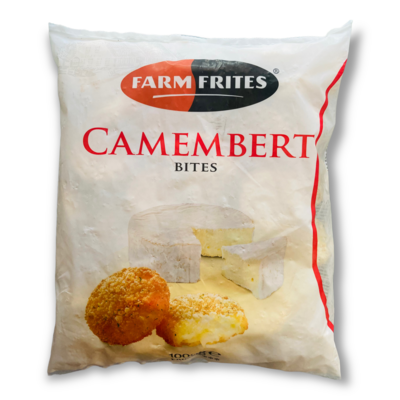 Bocconcini di Formaggio Camembert panati e surgelati Camembert Bites 1000 gr. FarmFrites
