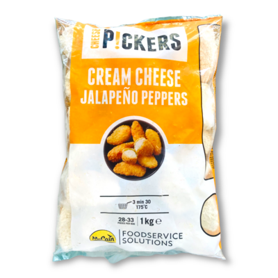 Cream Cheese Jalapeno peppers panati e surgelati 1000 gr. McCain