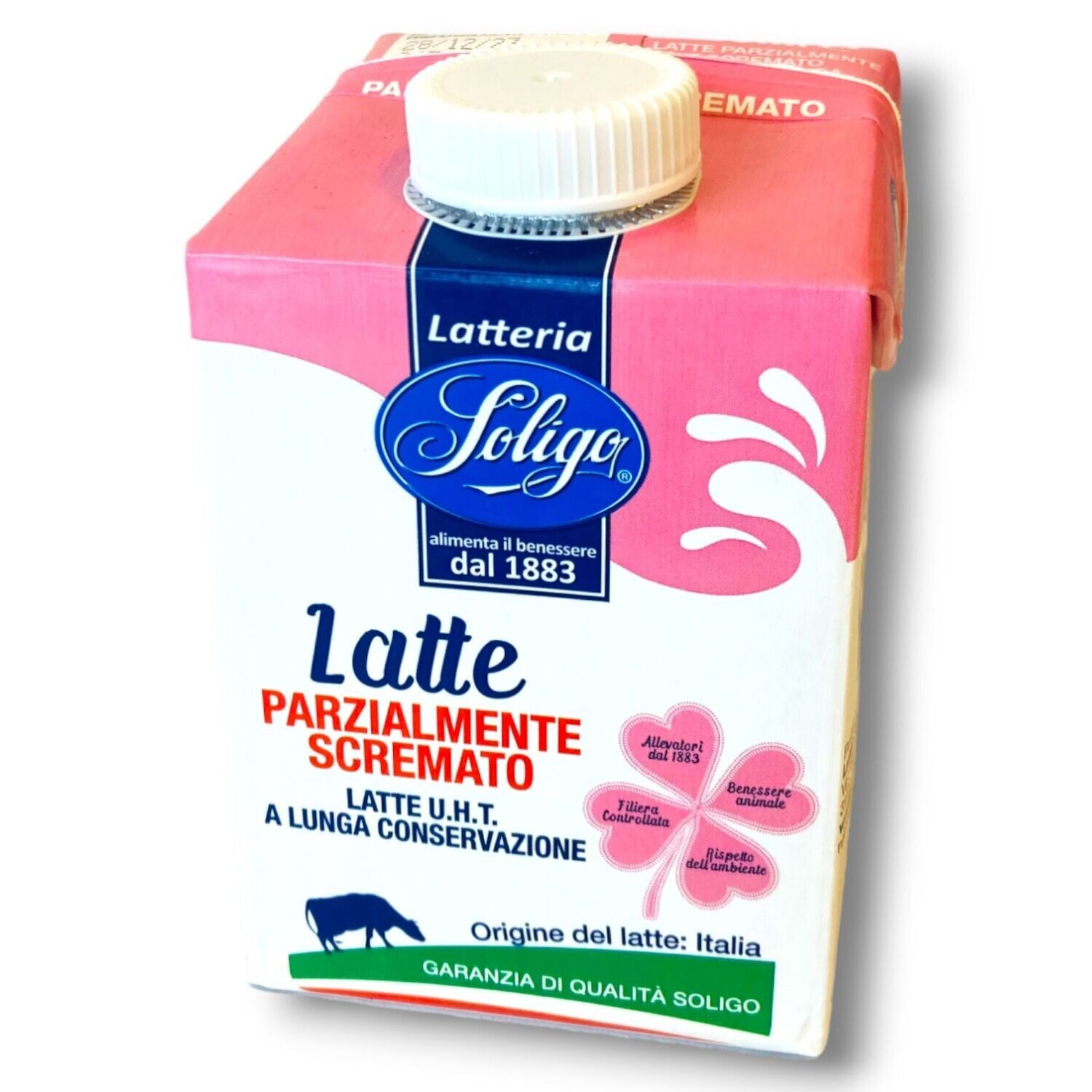 Latte Parzialmente Scremato Latteria Soligo 500 ml.
