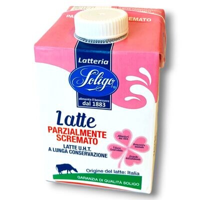 Latte Parzialmente Scremato Latteria Soligo 500 ml.