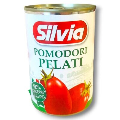 Pomodori Pelati Silvia 100% Pomodoro Italiano 400g.
