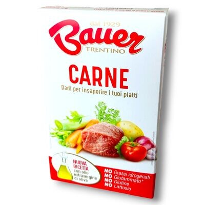 Dadi di Carne Per Insaporire i tuoi Piatti Bauer 80gr