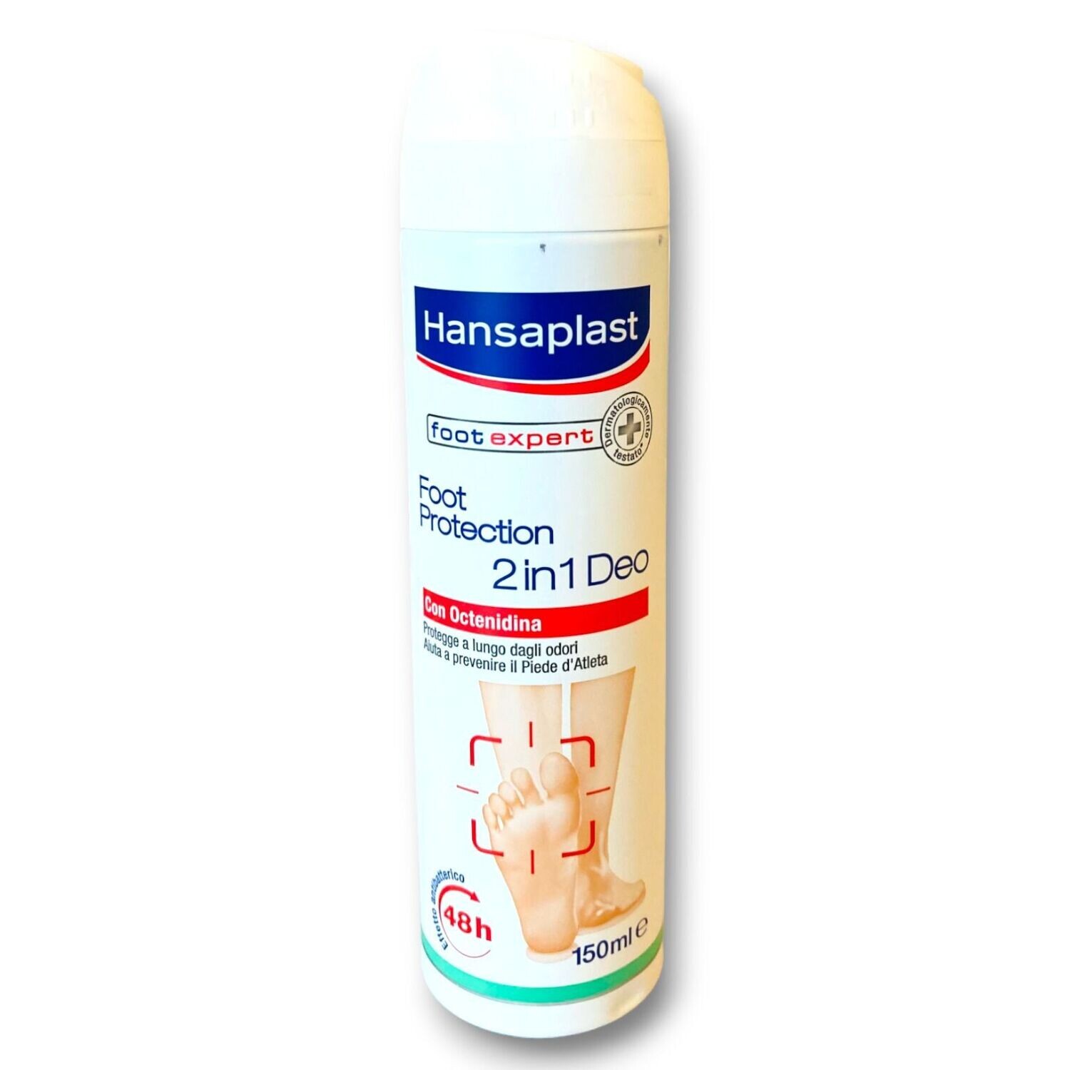 Spray per piedi Foot Protection 2in 1 deo con OCTENIDINA Hansaplast 150 ml