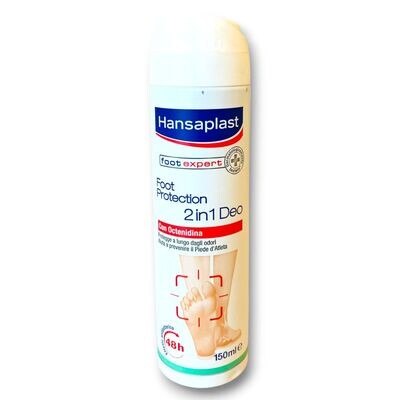 Spray per piedi Foot Protection 2in 1 deo con OCTENIDINA Hansaplast 150 ml