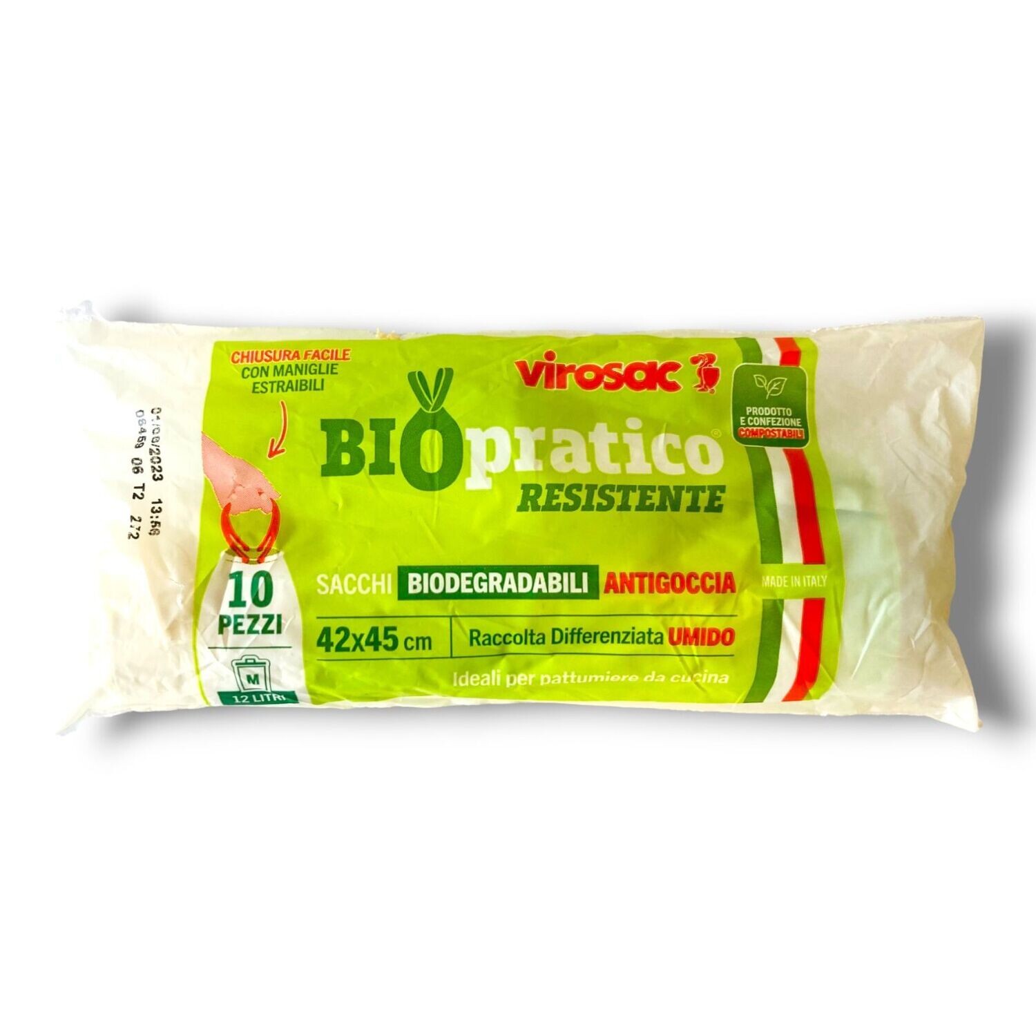 Sacco Bio pratico e resistente biodegradabile Antigoccia per Raccolta Differenziata Umido