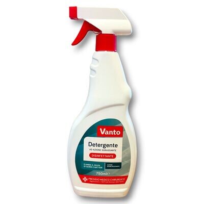 Detergente Sgrassante Disinfettante Vanto 750 ml.