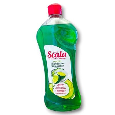 Sapone per Piatti igenizzante sgrassante al Limone Scala 750 ml.