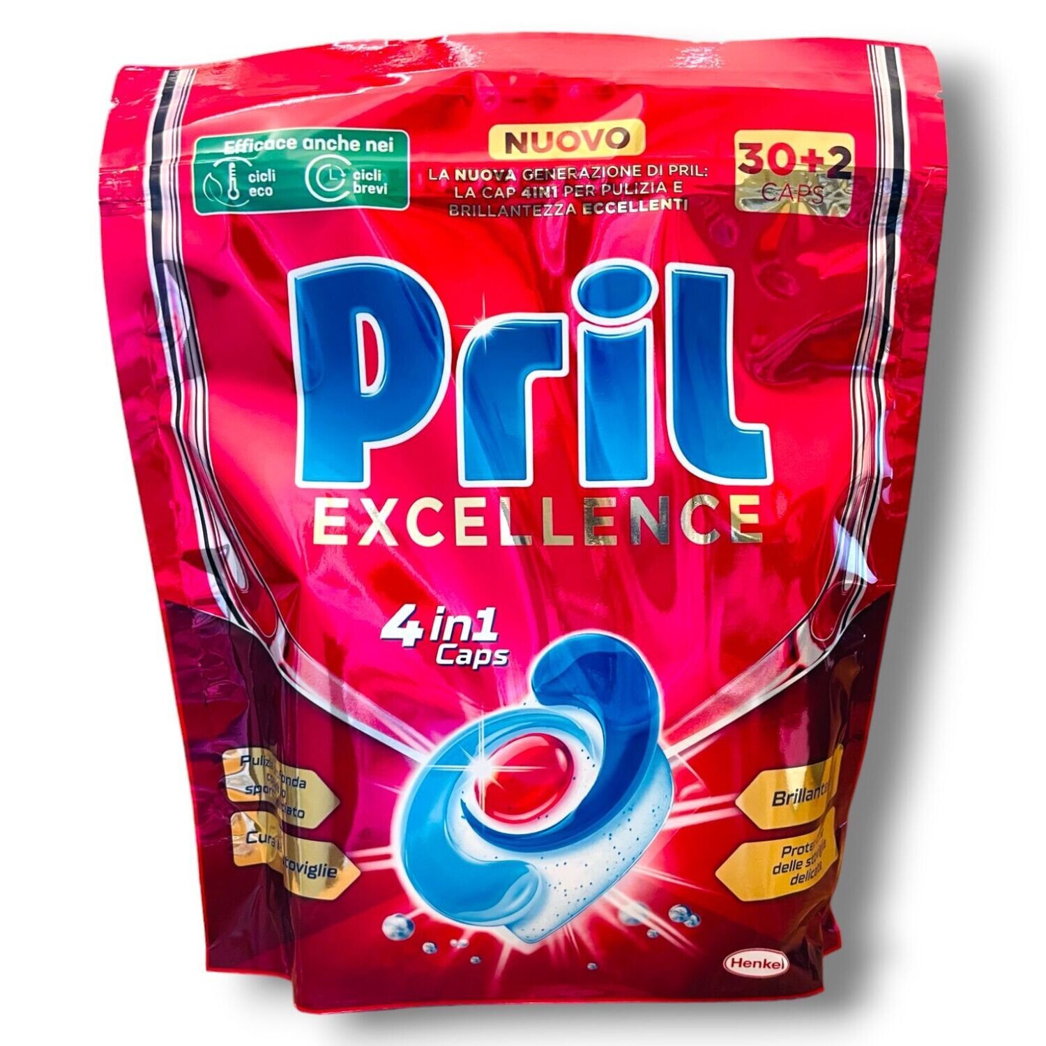 Pril Excellence 4 in 1 32 Caps 32x17,3g.= 554 g.