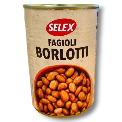 Fagioli Borlotti 400 gr. SELEX