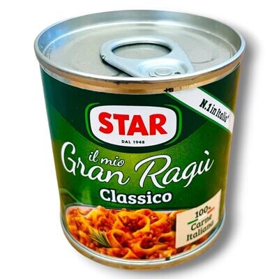 Gran Ragù classico Star 100gr Carne Italiana