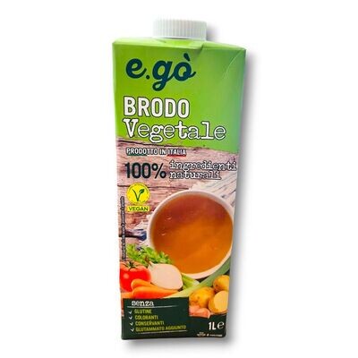 Brodo Vegetale 100% Ingredienti naturali 1000ml. e. gò