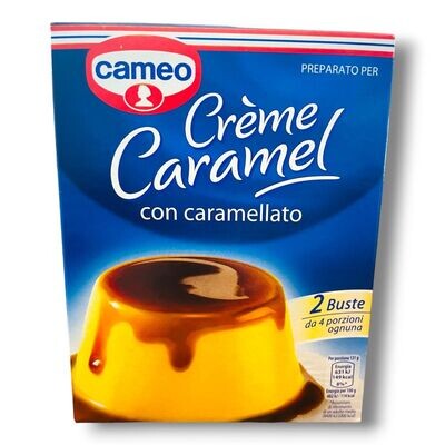 Preparato per Creme Caramel con Caramello due Buste da 4 Porzioni Cameo 200gr
