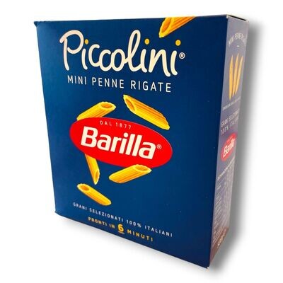 Pasta Barilla Piccolini Mini Penne Rigate 500Gr.