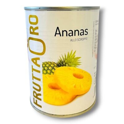 Ananas Allo Scriroppo Frutta Oro 565 gr.