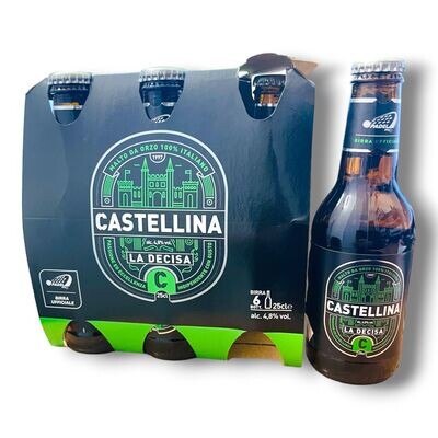 Birra la Decisa 6x 25cl Castellina.