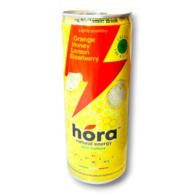 Bevanda Analcolica con Vitamine Natural energy Zero Caffeine al Gusto Orange Honey Lemon Elderberry 250 ml