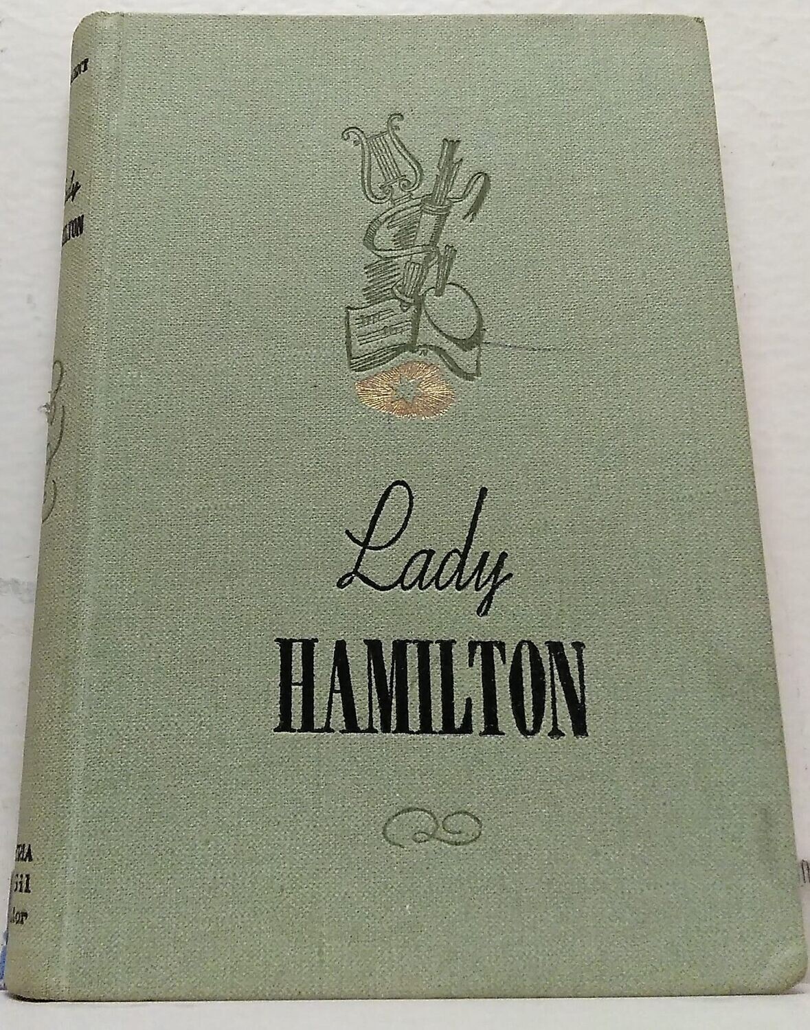 Lady Hamilton, embajadora de Inglaterra. Autor: Flament, Albert