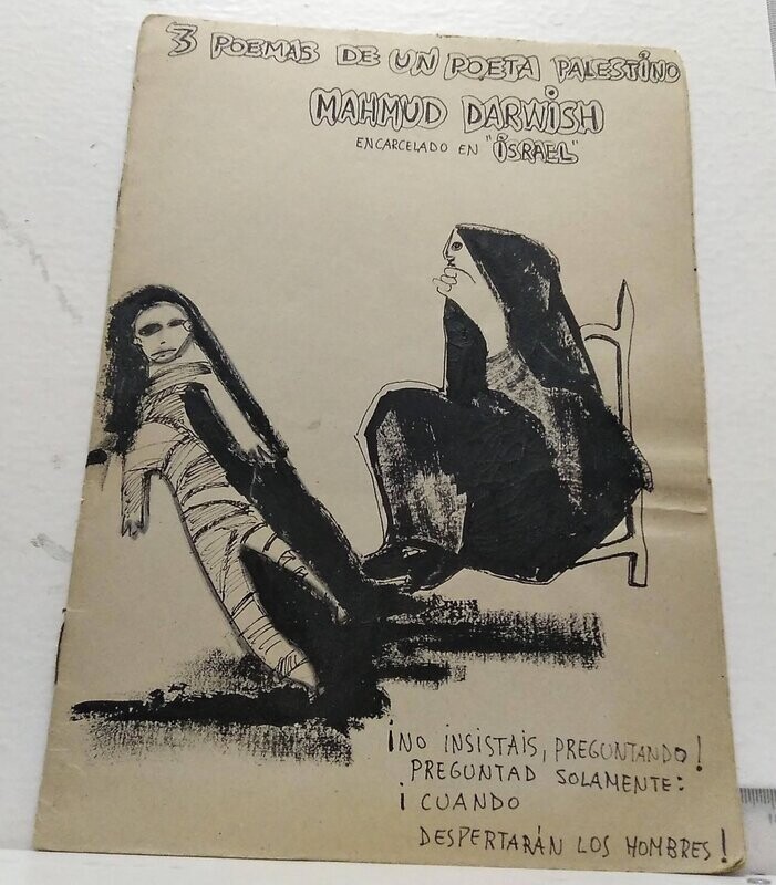 3 Poemas de un poeta palestino. Autor: Darwish, Mahmud