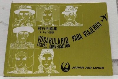 Vocabulario para viajeros. ( Travel conversation ). Autor: Japan air lines.