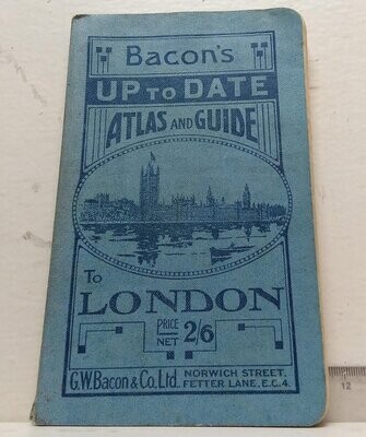 Bacon's Up-to-Date Pocket Atlas and Guide London. Autor: Varios Autores