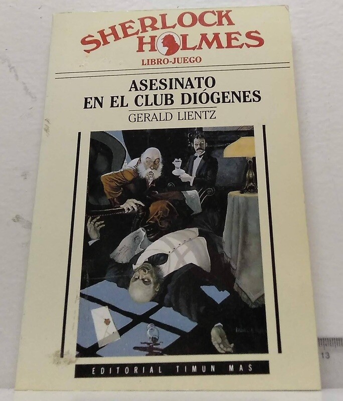 El asesinato en el club Diógenes. Autor: Lientz, Gerald
