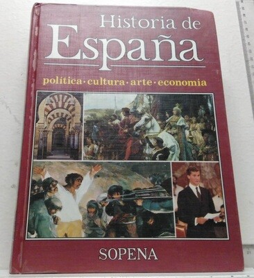 Historia de España. Autor: Terrero, José