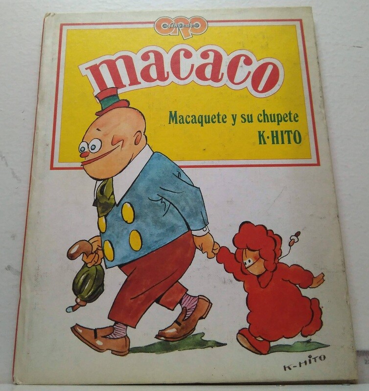Macaco, Macaquete y su chupete. Autor: K-Hito