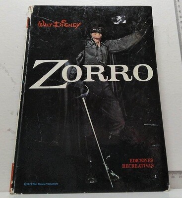 Zorro. Autor: Walt Disney