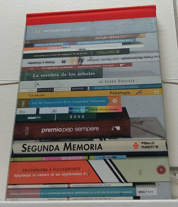 Segunda memoria. Autor: Pablo Mestre y Berta Chulvi