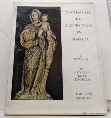 Centenario de Alonso Cano en Granada, Estudios. Autor: Varios autores