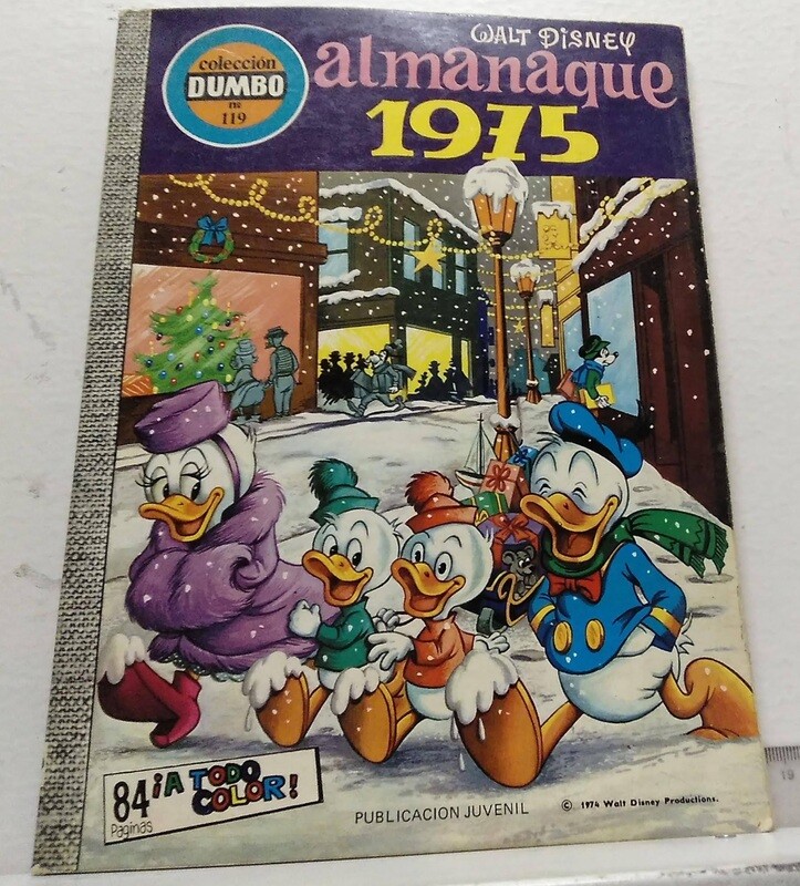 Almanaque 1975. Autor: Disney, Walt