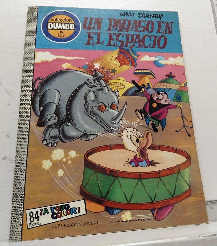 Un payaso en el espacio. Autor: Disney, Walt